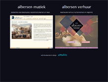 Tablet Screenshot of albersen.nl